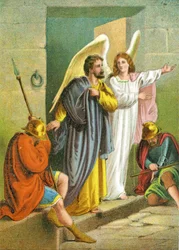 Die Befreiung des Heiligen Petrus durch einen Engel, 1870